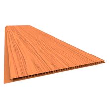 Forro PVC Liso Junta Seca Relevo 7mm X 20cm X 6m Plasbil Cerejeira
