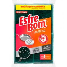 Esponja Multiuso Esfrebom com 4 Unidades Bettanin