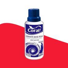 Corante Líquido Base Água Coral Vermelho