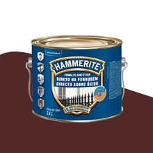 Tinta Esmalte Sintético Brilhante Hammerite Marrom Coral