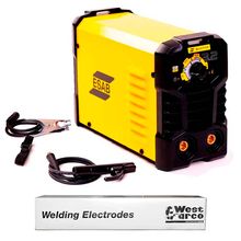 Kit 1 Máquina de Solda Inversora Bantam 3.2 e 1 Eletrodo Aço Carbono E6013 3,25mm Weld 5kg Esab
