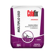 Argamassa Multiuso Colafix Cinza 20kg