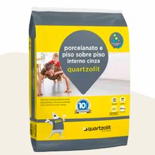 Argamassa Porcelanato e Piso sobre Piso Interno Branco Quartzolit 20kg