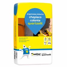 Chapisco Colante Quartzolit Cinza