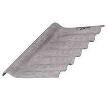 Cumeeira Fibrocimento Fibrotex Articulada Inferior 4mm Brasilit Cinza