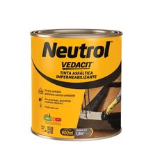 Pintura Asfáltica Impermeabilizante Neutrol Vedacit Preto