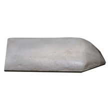 Cumeeira Inicial Concreto Plana Gloss Orlandin Cinza Pérola