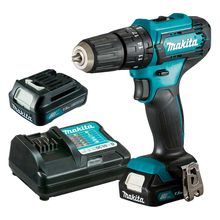 Parafusadeira/Furadeira de Impacto a Bateria 12V e Carregador Bivolt Makita HP333DWYX3