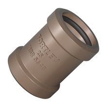 Luva de Correr para Tubo Soldável PVC Fortlev NBR 5648 Marrom