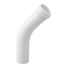 Curva 45° Longa Série Normal PVC Fortlev NBR 5688 Branco