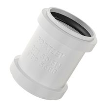 Luva de Correr para Tubo de Esgoto Série Normal PVC Fortlev NBR 5688