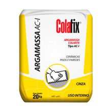 Argamassa ACI Colafix AC0001 Cinza 20kg