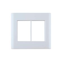 Placa 4x4 com Suporte 6 Postos Giz Tramontina Branco