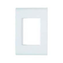Placa 4x2 com Suporte 3 Postos Liz Tramontina Branco