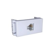 Módulo Tomada RJ11 para Telefone Refinatto Weg Branco 4 Vias
