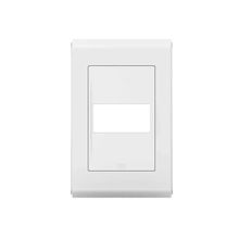 Placa 4x2 com 1 Posto sem Suporte Refinatto Weg Branco Acetinado