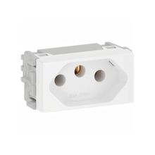 Módulo Tomada 2P+T Refinatto Weg Branco