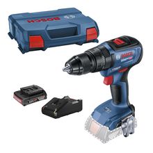 Parafusadeira/Furadeira de Impacto 1/2" Bosch GSB 18V-50 com Bateria 2,0Ah e Carregador