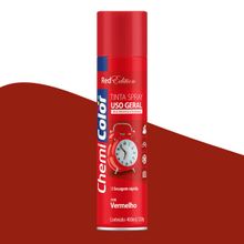 Tinta Spray Uso Geral Chemicolor Vermelho 400ml
