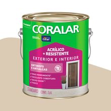 Tinta Acrílica Fosca Coralar Mais Resistente Coral Areia