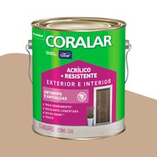 Tinta Acrílica Fosca Coralar Mais Resistente Coral Camurça