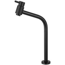 Torneira com Bica Alta para Lavatório Meber Preto Matte
