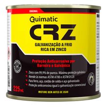 Composto Galvanizado Frio Quimatic Tapmatic DB1 CRZ 225 mL
