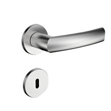 Fechadura Redonda Interna Malibu Soprano Inox Escovado 55mm