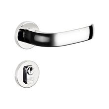 Fechadura Externa Redonda Ícaro Soprano Cromado 40mm
