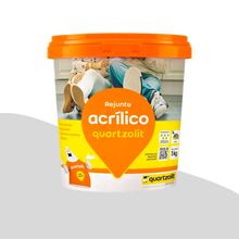 Rejunte Acrílico Quartzolit Cinza Platina