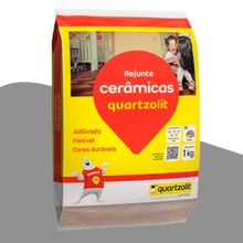 Rejunte Cerâmico Quartzolit Cinza Ártico