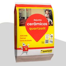 Rejunte Cerâmico Quartzolit Cinza Platina