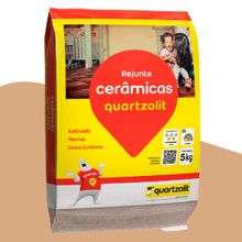 Rejunte Cerâmico Quartzolit Caramelo 5kg