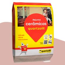 Rejunte Cerâmico Quartzolit Marrom Tabaco 5kg