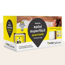 Rejunte Epóxi Superfácil Quartzolit Branco