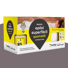 Rejunte Epóxi Superfácil Quartzolit Preto Grafite