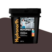 Tinta Acrílica Fosca para Piso Novopiso Hydronorth Marrom Tabaco