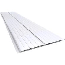 Forro PVC Versati Frisado 7mm X 20cm X 7m Plasbil Branco