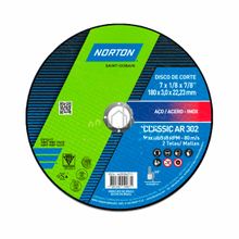 Disco de Corte 10” x 1/8” x 1” AR 302 Standard Norton