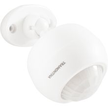 Sensor Presença 360° Articulado Parede Teto Bivolt c/ Fotocelula Tramontina Branco