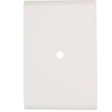 Placa 4x2 c/ Suporte Liz Tramontina Branco 1 Furo 9,50mm