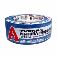 Fita Crepe para Pintura Imobiliária Adere Azul