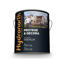 Tinta Acrílica Acetinada Protege e Decora Hydronorth Branco Neve