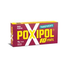 Cola Transparente Poxipol