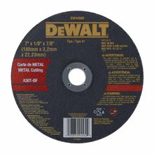 Disco de Corte Metal Dewalt DW44560