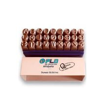 Alfabeto de Punção em Aço 7mm PLD PLK-41