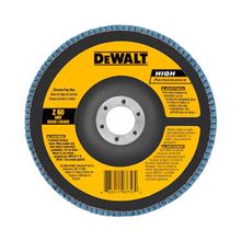Disco Lixa Flap 7 DeWalt 8324 Zircônia Gr80