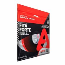 Fita Dupla Face para Frisos e Emblemas Adere Cinza