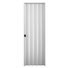 Porta Interna PVC Sanfonada 2,10m x 90cm Plasbil Cinza