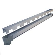 Ralo Linear Oculto Topbox com Saída Central Vertical 60cm TopMax